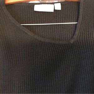 Nice asymmetrical neckline Sleeveless Pullover L